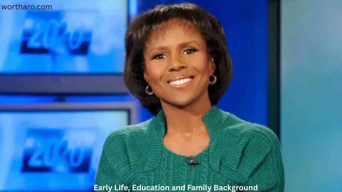 Deborah Roberts Net Worth 2026 – ABC News journalist Deborah Roberts smiling during a television broadcast in a green outfit.