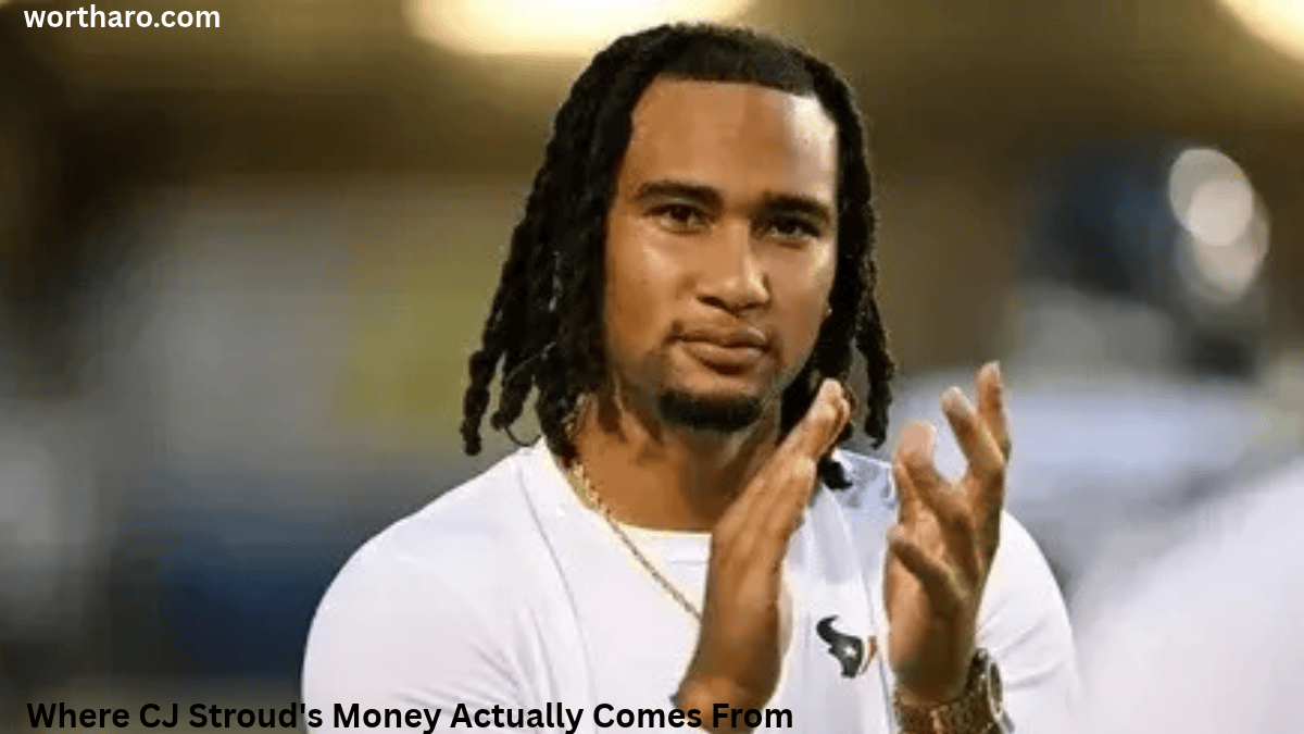 CJ Stroud Net Worth 2026 – NFL quarterback C.J. Stroud clapping during an event