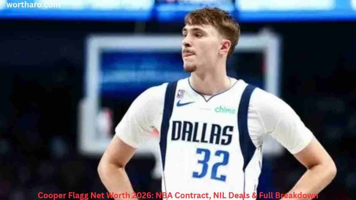 Cooper Flagg Net Worth 2026 – Dallas basketball player in jersey
