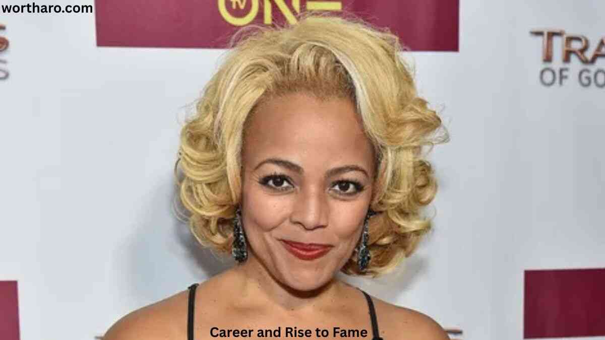 Kim Fields posing on the red carpet at a television industry event during her rise to fame