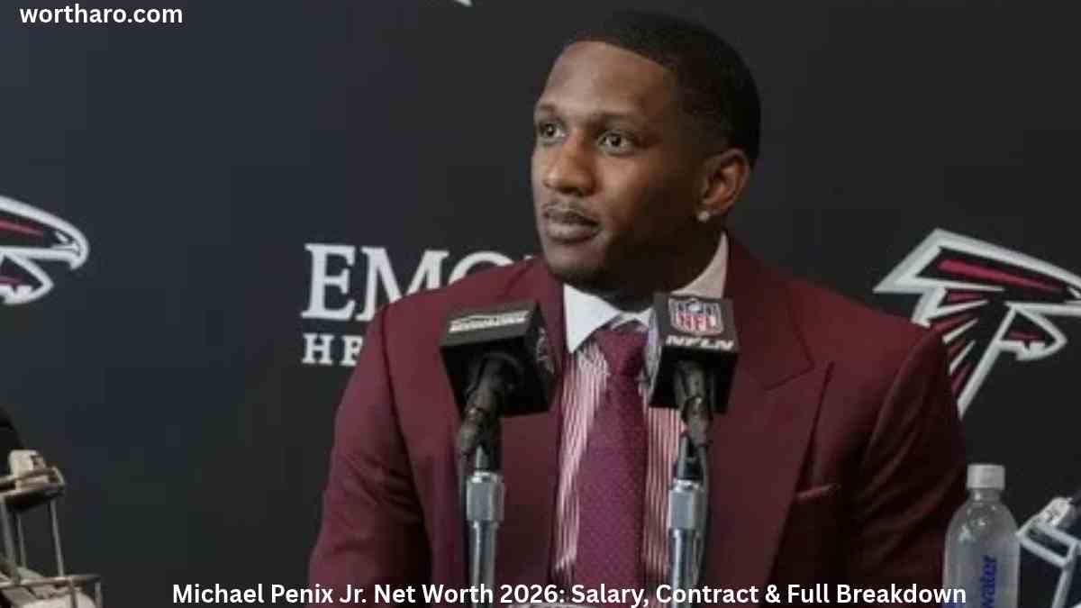 Michael Penix Jr. Net Worth 2026 – NFL Quarterback at Press Conference