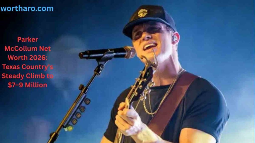 Parker McCollum performing live on stage | Parker McCollum Net Worth 2026