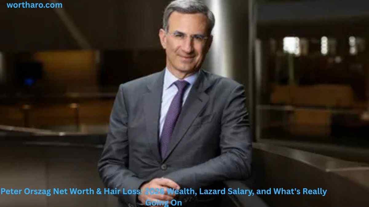 Peter Orszag in a suit | Peter Orszag Net Worth