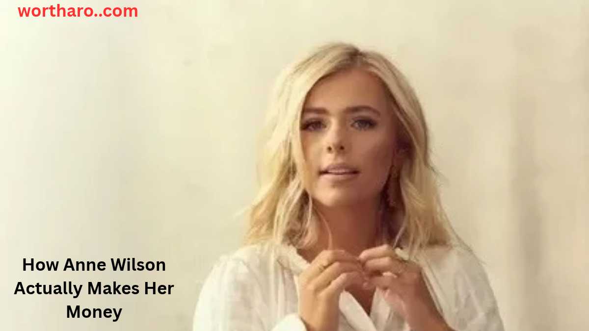 Anne Wilson explaining how she makes money from her music career