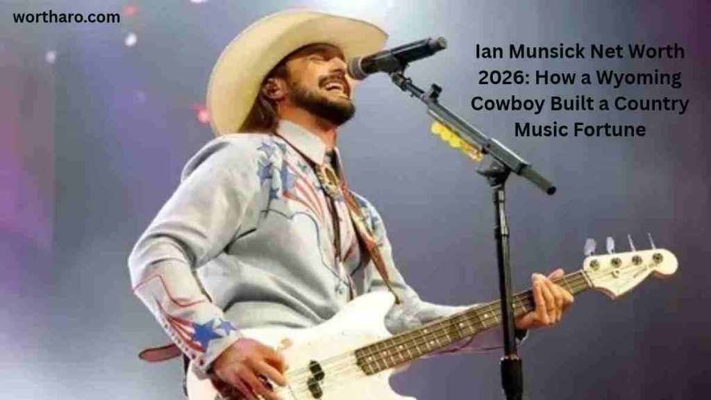 Ian Munsick Net Worth and country music career on stage