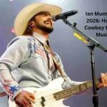 Ian Munsick Net Worth and country music career on stage