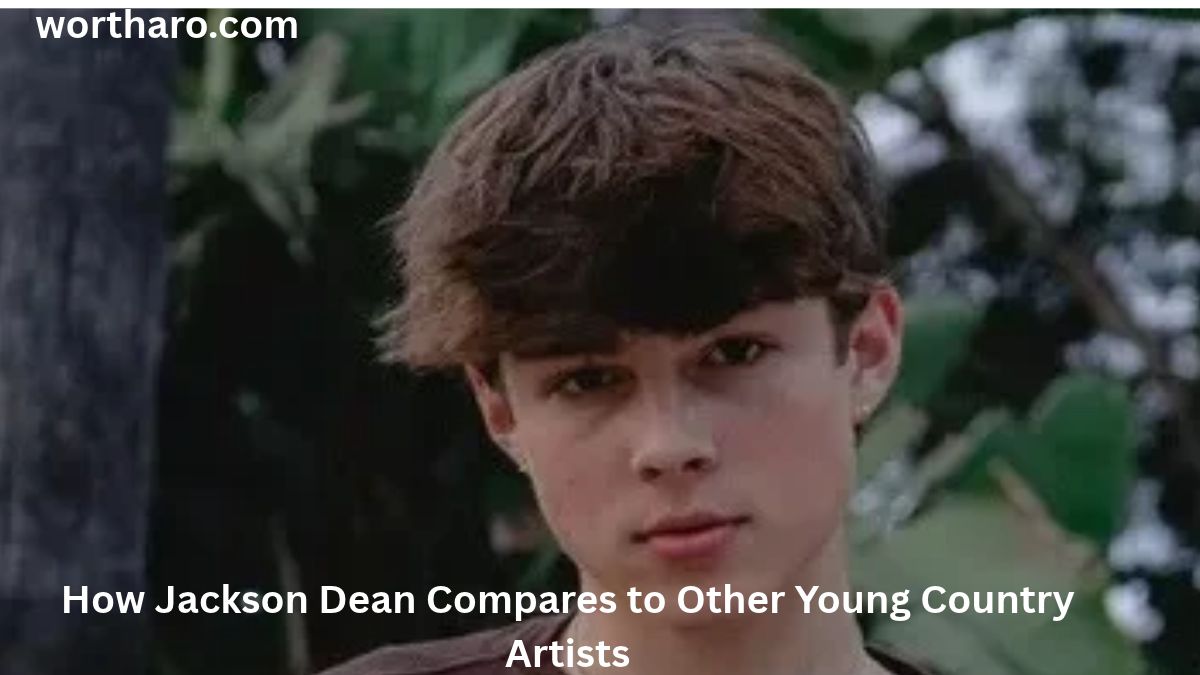 Jackson Dean Net Worth compared with other young country artists